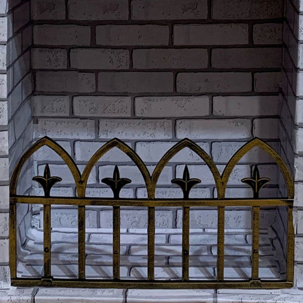 GAZS-5026 GREEN APPLE Заборчик садовый, 4 секции, раз-р секции 50*26cм, общ. длина 2 м, пластик | GREEN APPLE