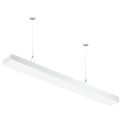 Светильник LED ЭРА Geometria SPO-114-W-40K-036 Block 36Вт 4000К 3000Лм IP40 1200*130*50 белый подвесной драйвер внутри
