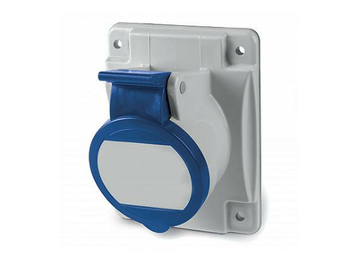 Розетка панельная с наклоном артикул DIS4131663 IP44 16А 2P+E 230В