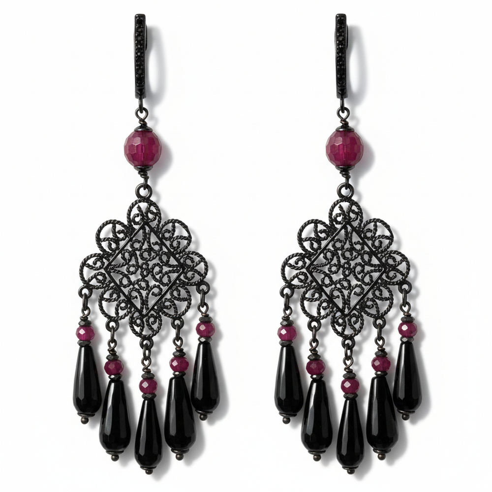 Серьги "Дворцовый переворот"