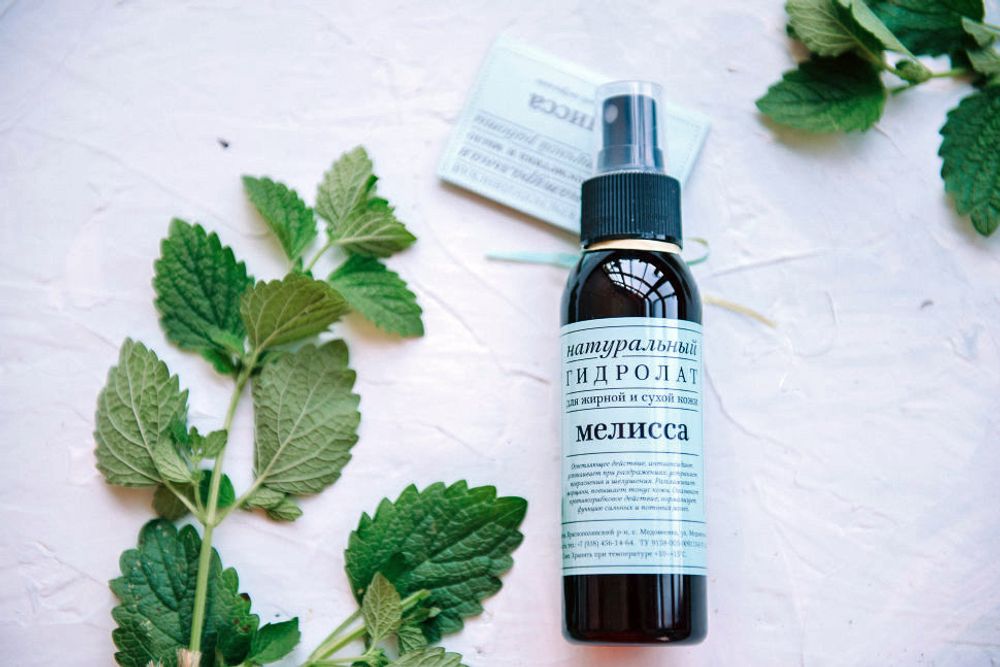 ГИДРОЛАТ "МЕЛИССА" — ДЛЯ ЖИРНОЙ КОЖИ, 100 мл (Краснополянская косметика)