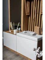 Прихожая с зеркалом комплект мебели 100х41,4х236 см