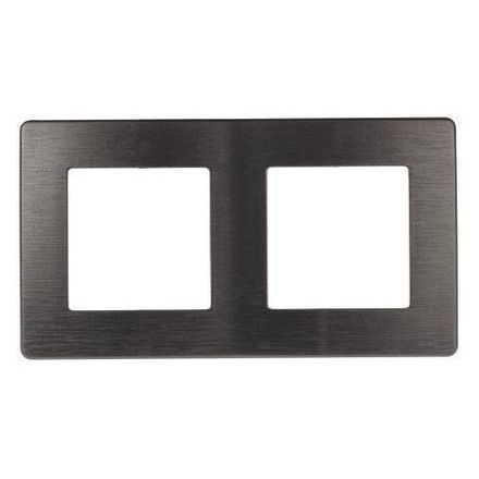 Рамка 2-м 12-5102-12 сатин графит Эра Б0052515