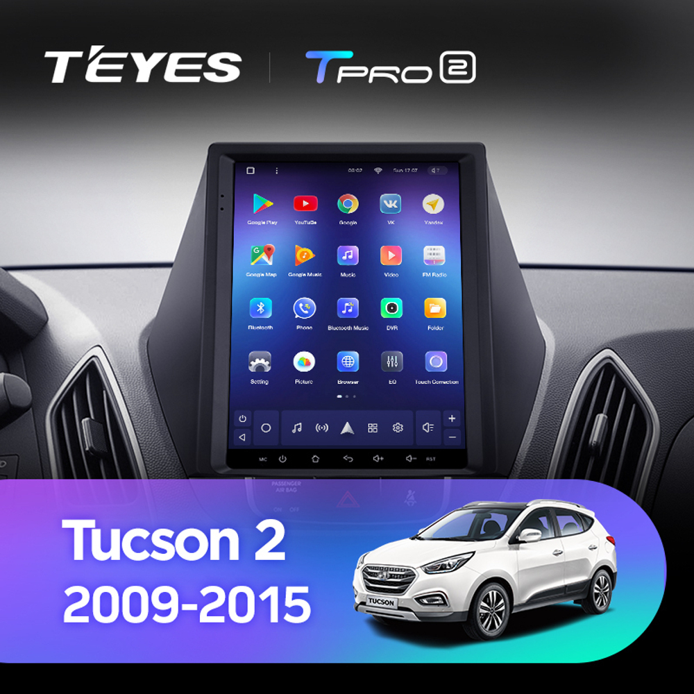 Teyes TPRO 2 9.7"для Hyundai Tucson 2 2009-2015