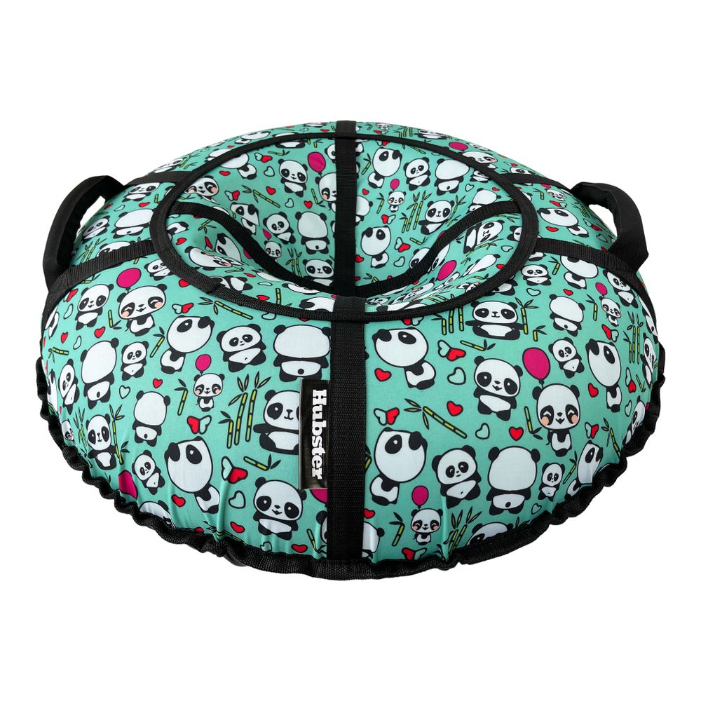 Тюбинг Hubster Люкс Pro S Панда бирюзовая