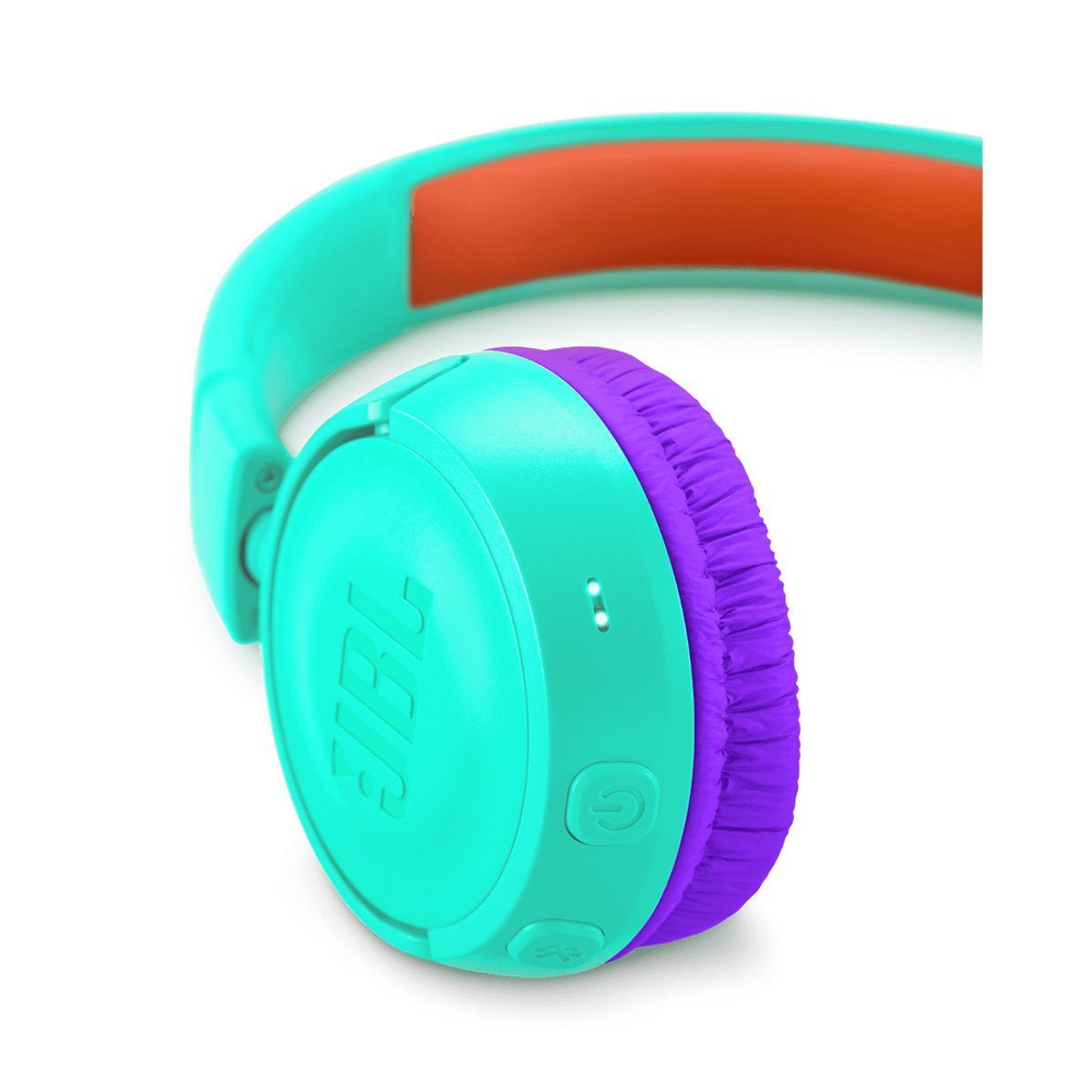 Бесповодные детские наушники JBL JR300BT Kids Turquoise