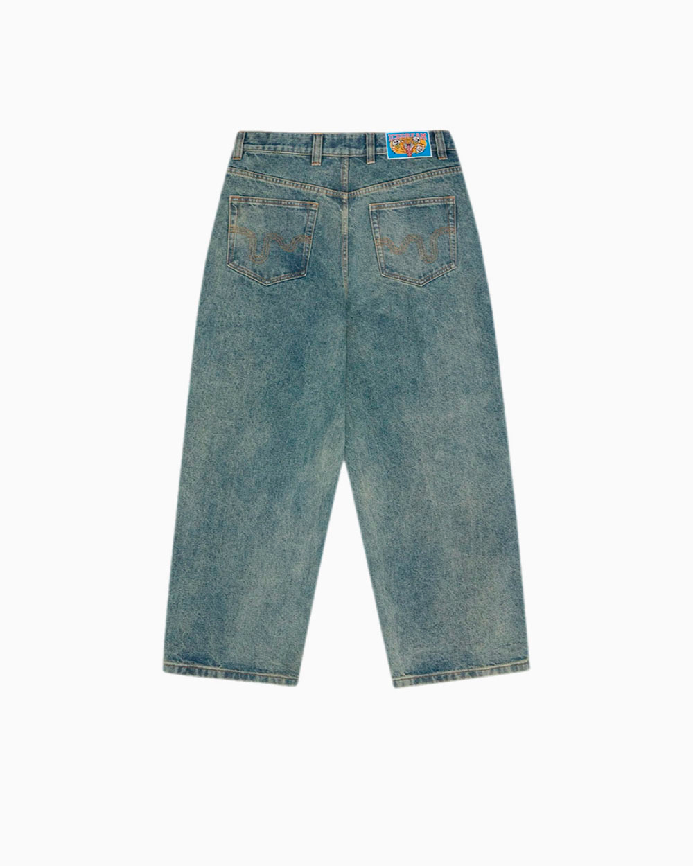 Джинсы ICECREAM Running Dog Patch Tripple Scoop Denim Pant