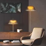 794718 Торшер NAPOLI LED 12W 700LM КОФЕЙНЫЙ/ПЕПЕЛЬНЫЙ 3000K