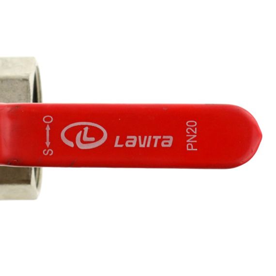 Кран шаровый Lavita В-В 2" рычаг полнопроходной 41205