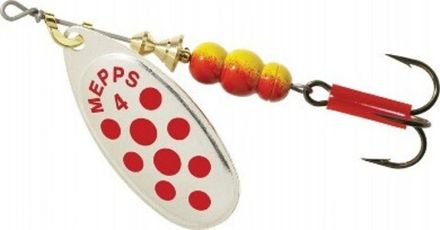 Блесна Mepps AGLIA PTS ROUGES AG №4