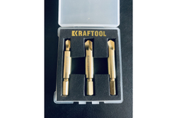 Набор экстракторов поврежденного крепежа KRAFTOOL 3 шт 26770-H3