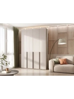 Шкаф для одежды 4 створки Кашемир160х51х240