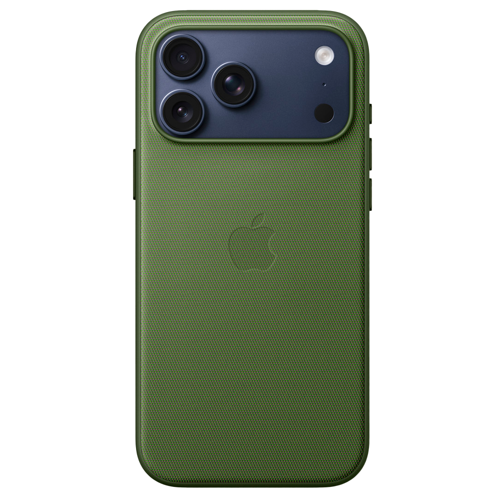Тканевый чехол Apple TechWoven Case with MagSafe для iPhone 17 Pro Max, Green