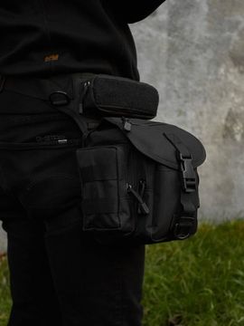 Сумка на бедро "SIDE KICK" black