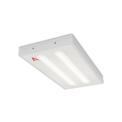 Светильник ЧИСТЫЙ ОФИС ДВО03-242 с БАП EM1 18Вт 5000К IP54 Микропризма 2200лм 595х295х48мм WOLTA PRO