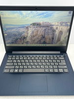 Ноутбук Lenovo IdeaPad 3 14ADA05 (81W000FXRU) 14.0"/AMD Ryzen 5 3500U/RAM 8GB/SSD 256GB/AMD Radeon Vega 8/1920*1080/TN/Windows 11/Подсветка кл-ры: нет/синий. Состояние: Уценка/небольшой след на матрице от клавиатуры/С1