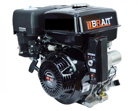 Двигатель бензиновый &quot;BRAIT&quot; GE925EG (9 л.с., эл. стартер, вал под шлицы)