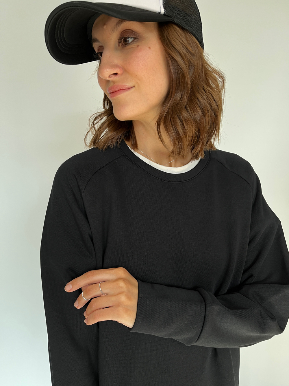 Платье свитшот