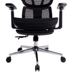 Кресло BRABIX PREMIUM "Evolution ER-700", подножка, слайдер, синхромеханизм, сетка, черное, 532947