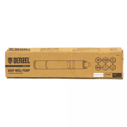 Скважинный насос Denzel DWS-3-75 97250 (500 Вт, 1600 л/ч, подъем 75 м)