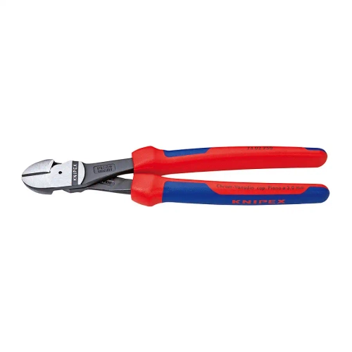 Кусачки боковые особой мощности черненые 250 мм Knipex 74 02 250