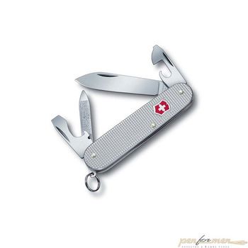 Нож перочинный Victorinox Cadet 84 мм 9 функций серебристый алюминий (0.2601.26)