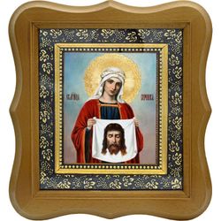 Вероника Кровоточивая Святая мученица. Икона на холсте.