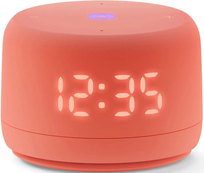 Умная колонка Яндекс Станция Лайт 2 с часами coral