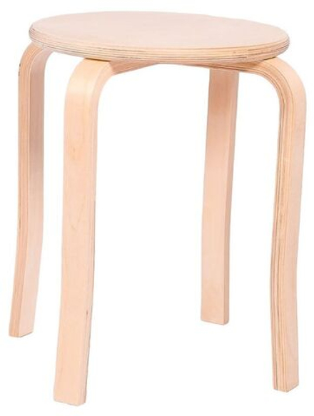 Табурет деревянный с 4 ножками ФРОСТА