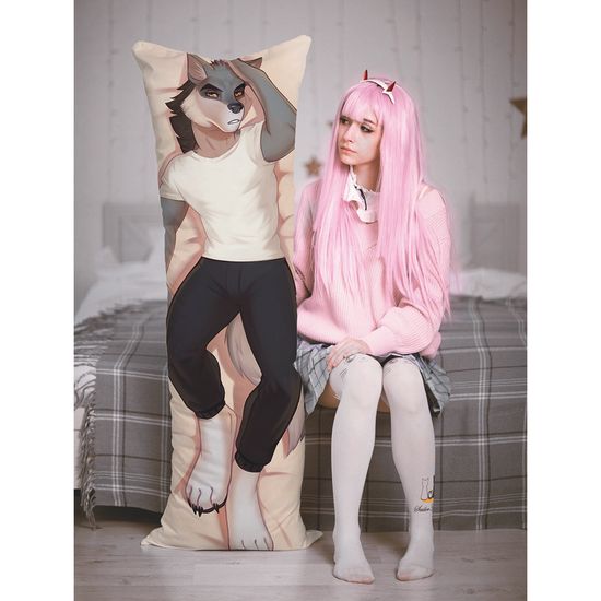 Дакимакура фурри Волк арт. 1287