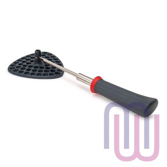 Толкушка с эргономичной складной ручкой Joseph Joseph Delta серая