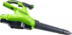 Воздуходув-садовый пылесос аккумуляторный GREENWORKS GD40BVK4 40V 2406907UB