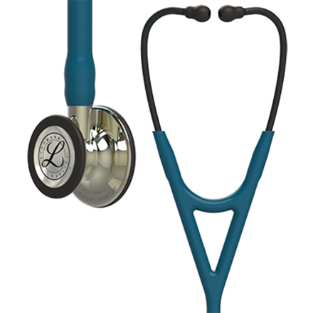Стетоскоп Littmann Cardiology IV, морская волна, акустическая головка цвета шампанское (6190)