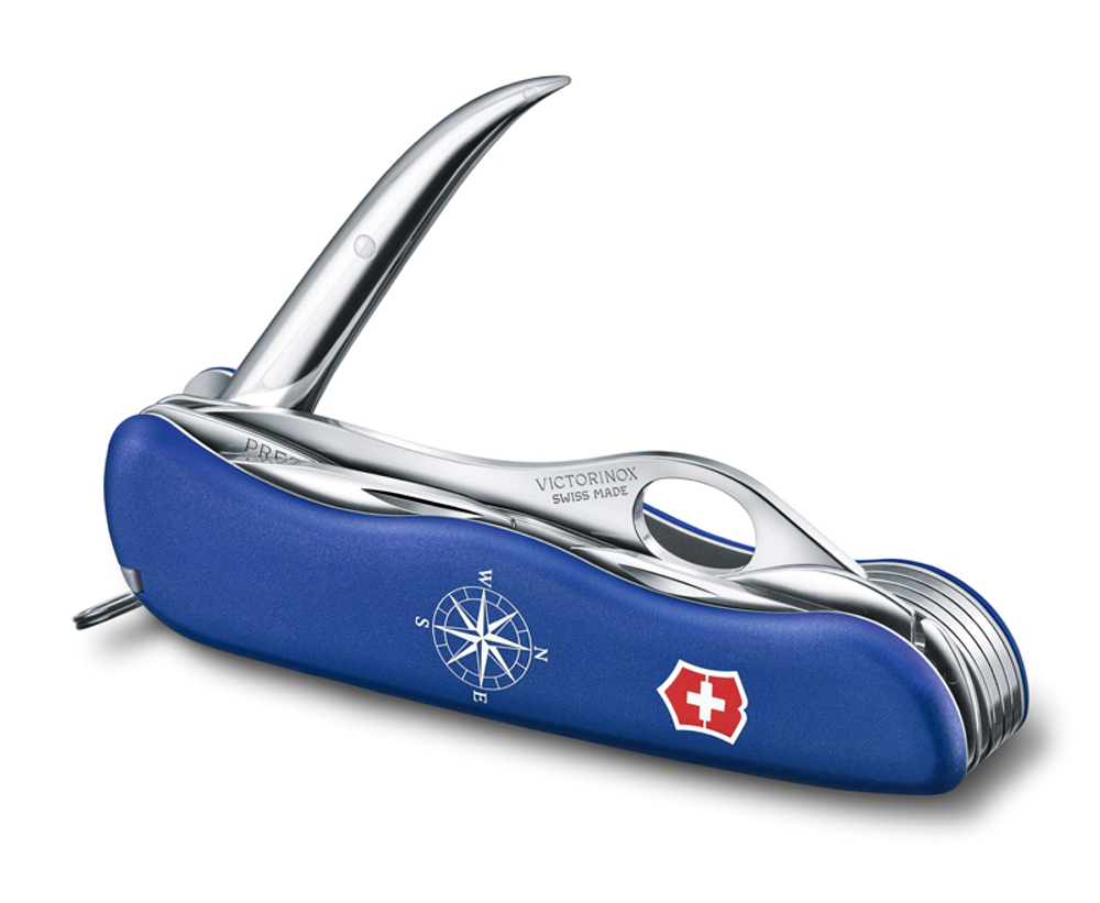 Нож Victorinox Skipper Pro, 111 мм, 12 функций, синий