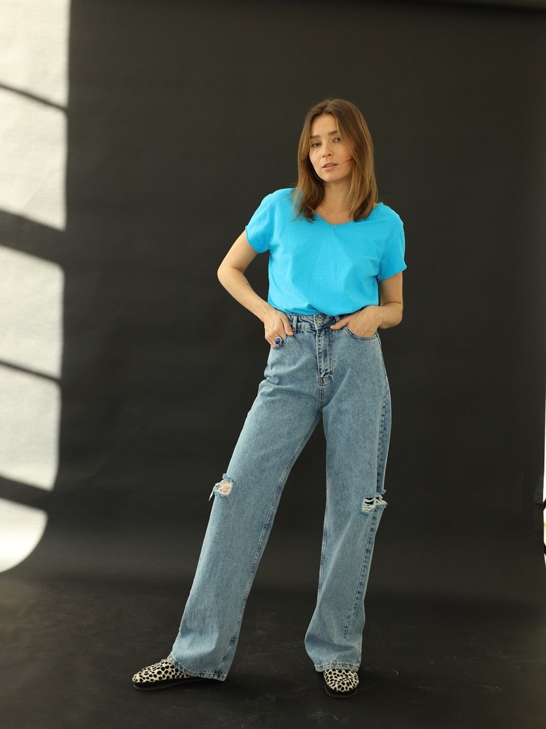 Джинсы, Miss Form, F203 (джинс)