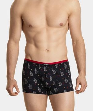 Трусы мужские боксеры (2шт), Atlantic 2GMH-020, темно-синие + зеленые