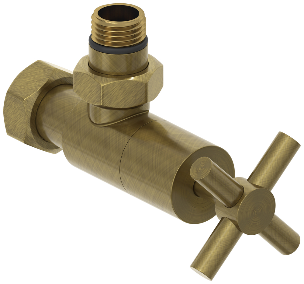 Вентиль Сунержа угловой крест (G 1/2" НР х G 3/4" НГ)