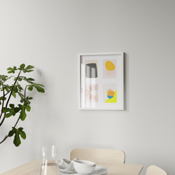 IKEA RÖDALM  (ИКЕА РÖДАЛМ)  -  Фоторамка для 4 фотографий, белая, 40x50 см