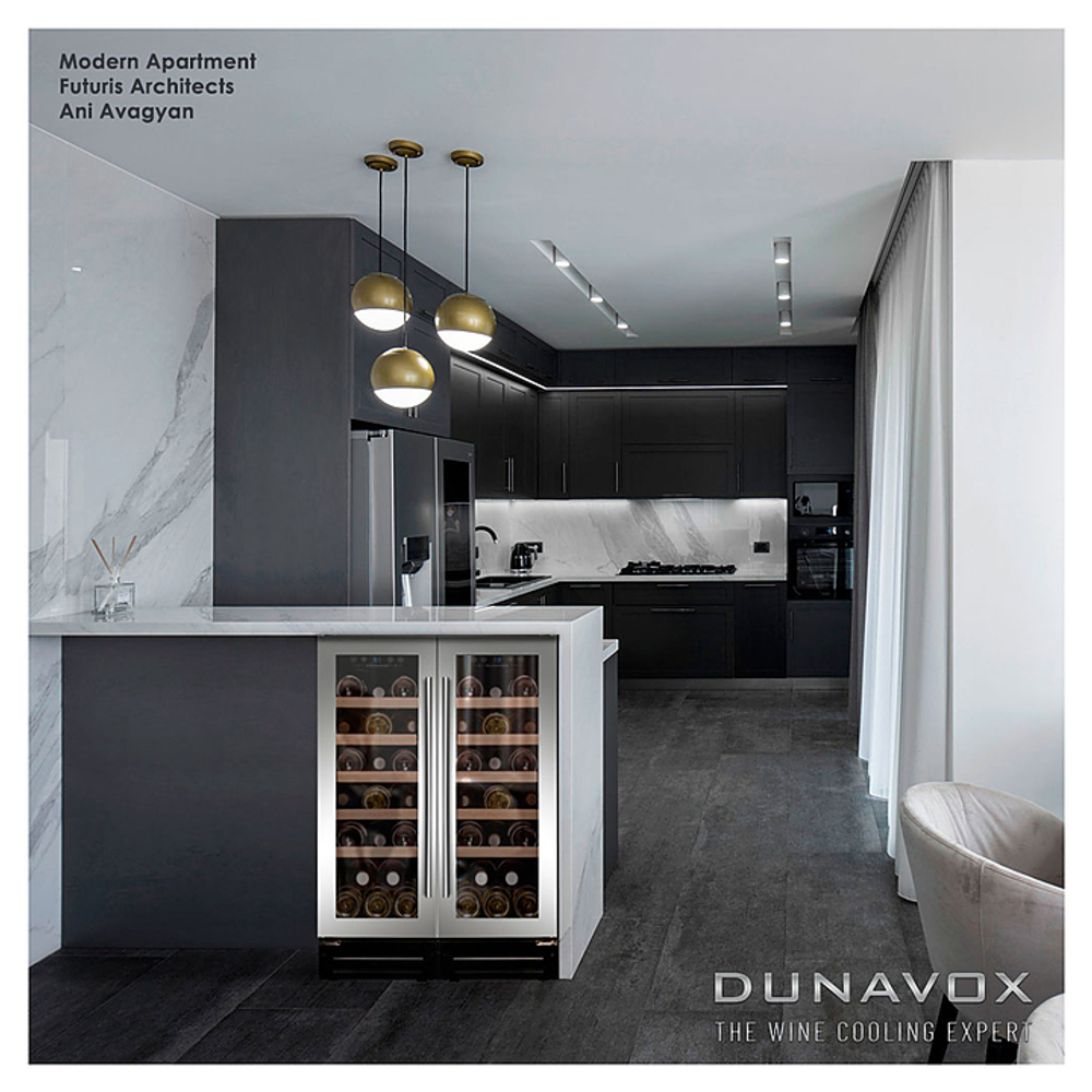Винный шкаф Dunavox DAUF-19.58SS