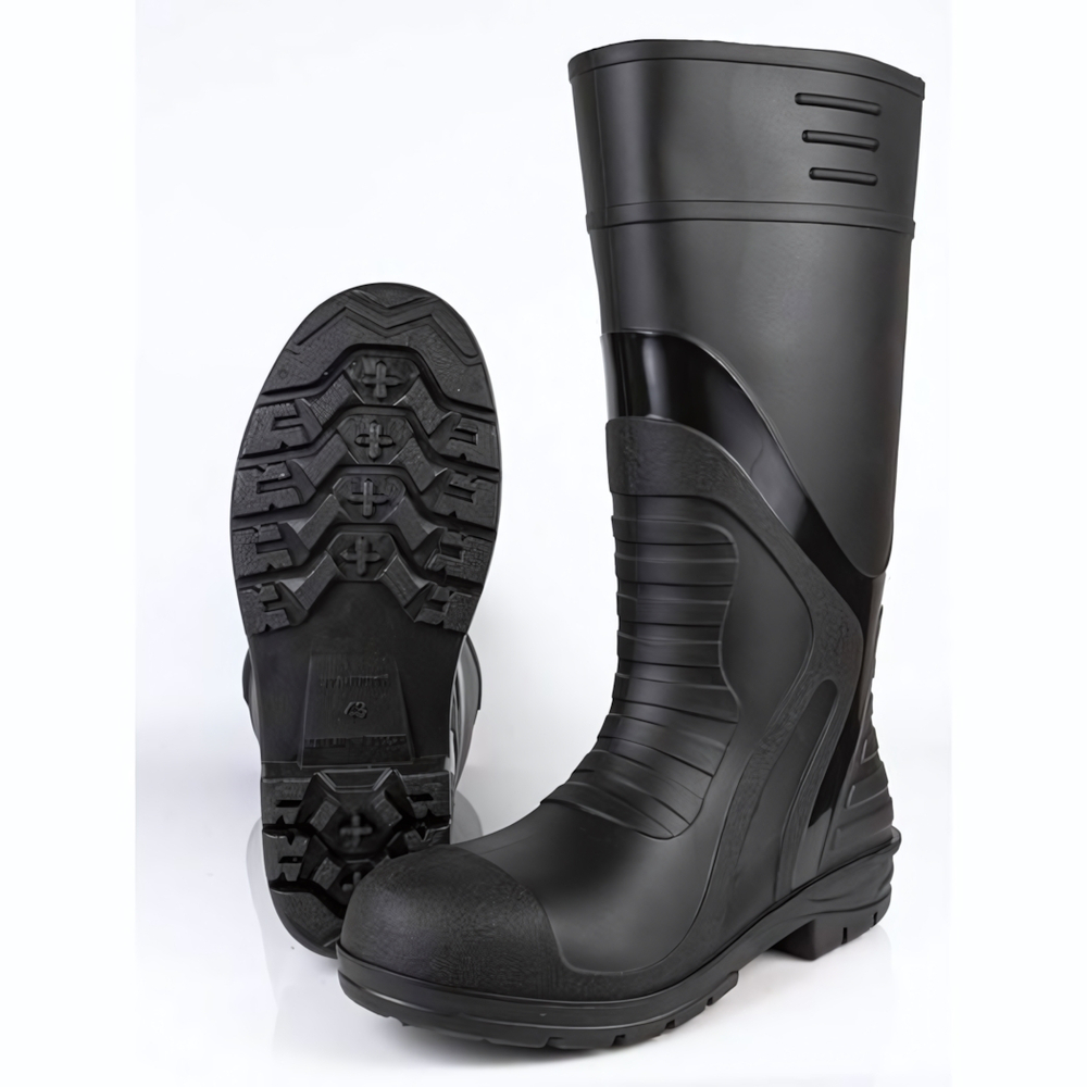 Сапоги из ПВХ, черные, арт. С-27, р. 42