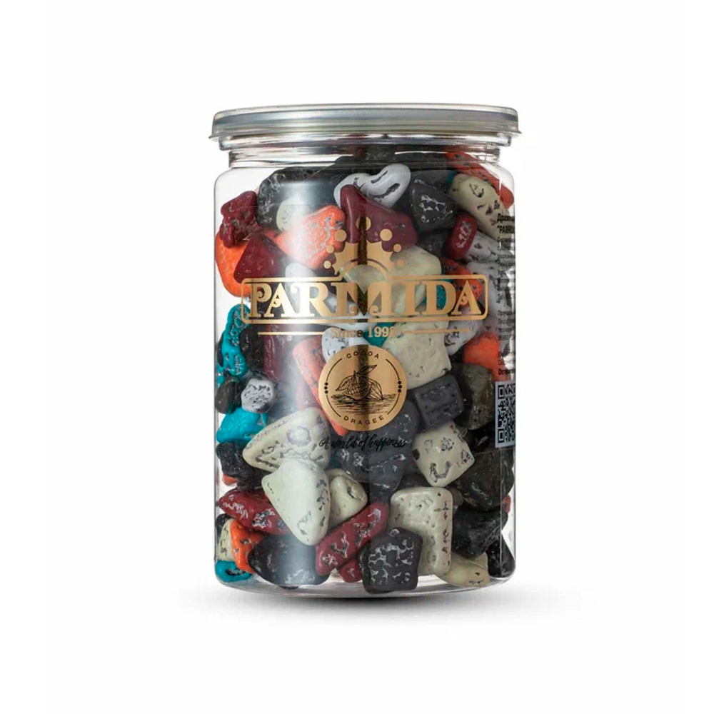 Драже Parmida "Цветные камушки" в шоколаде, ассорти, 260г