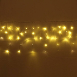 Гирлянда бахрома "Мерцание Premium" ш3м* в0,3/0,5м,120 ламп LED, прозрачн.провод, 1реж, IP-40, Теплы