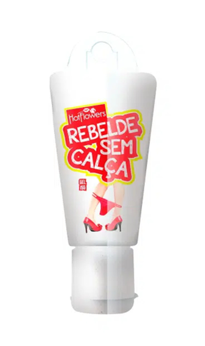 HotFlowers REBELDE SEM CALCA - Ароматизированный анальный лубрикант с разогревающим эффектом.