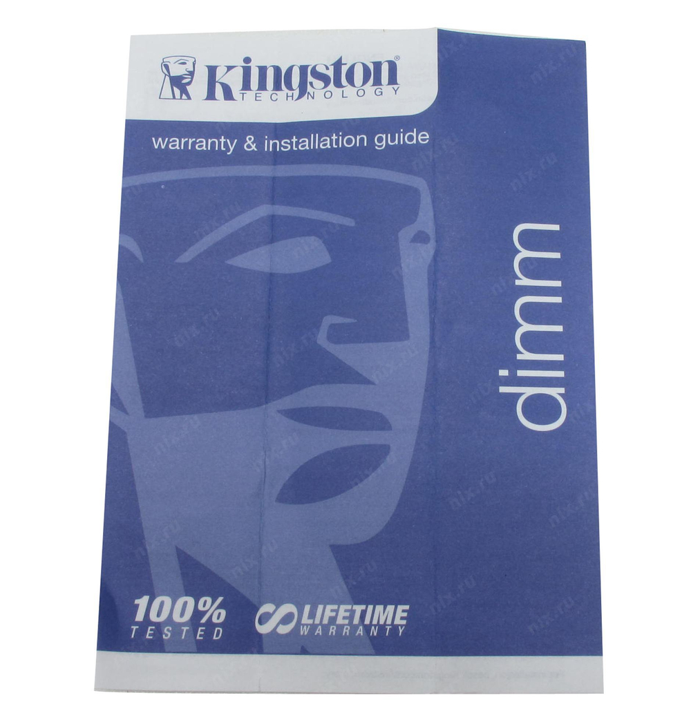 Модуль памяти Kingston ValueRAM <KVR1333D3N9/4G> DDR3 DIMM 4Gb <PC3-10600>CL9