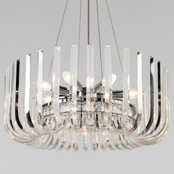 Подвесная люстра Loft it Dakota 10300/600 Nickel