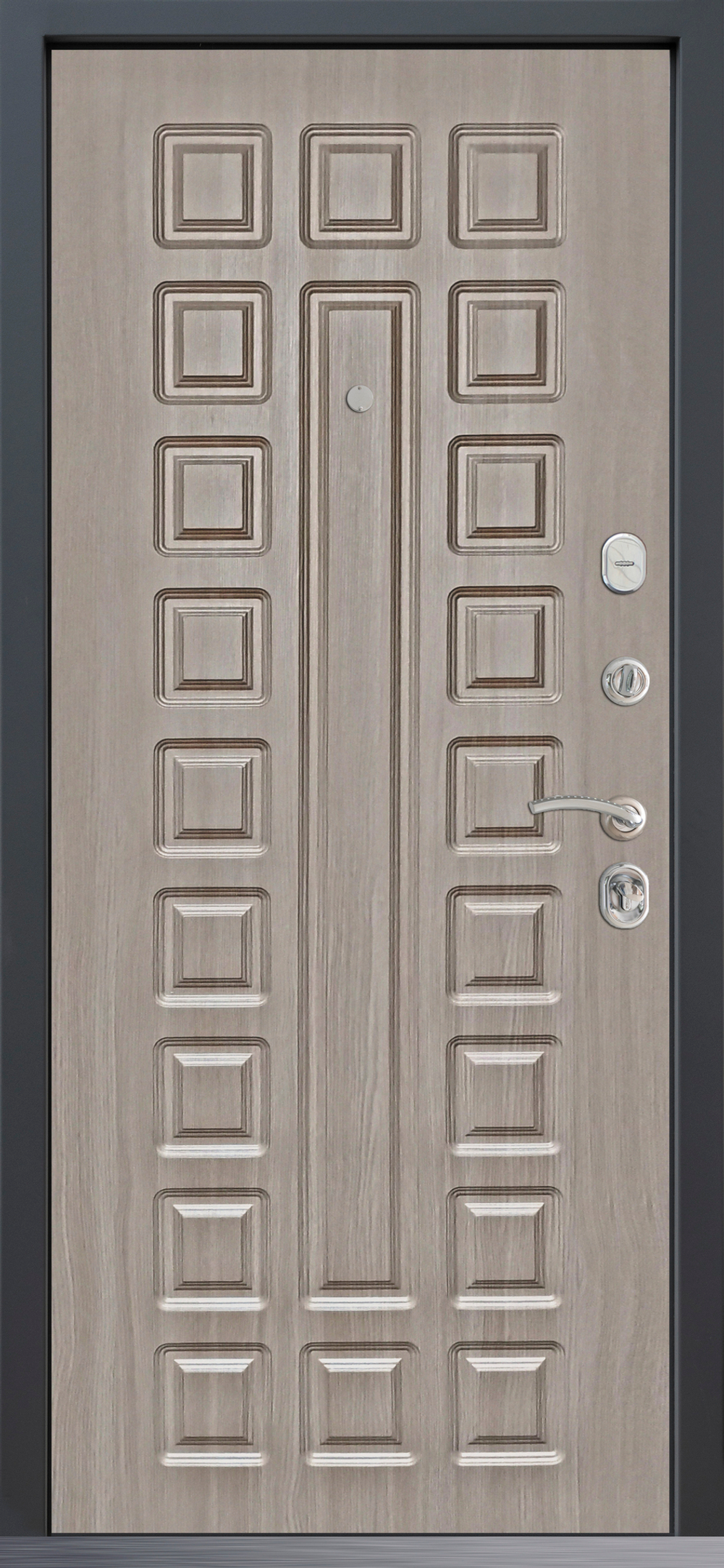Входная дверь PRIME LINE "CHALET WHITE"