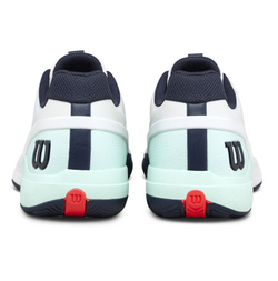 Теннисные кроссовки Wilson Rush Pro 5 Clay - white/bay/fiery cor