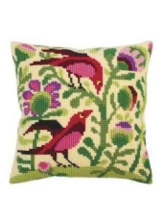 "Райские птицы"-5295  подушка