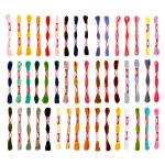 Нитки для вышивания (мулине), набор 100 цветов, 8 м, полиэфир, DEVELIA (Девелиа), 665432