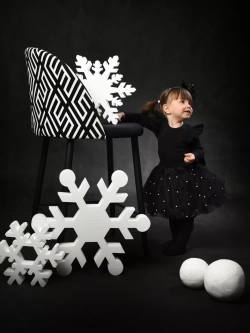 Юбка-пачка фатиновая с бусами